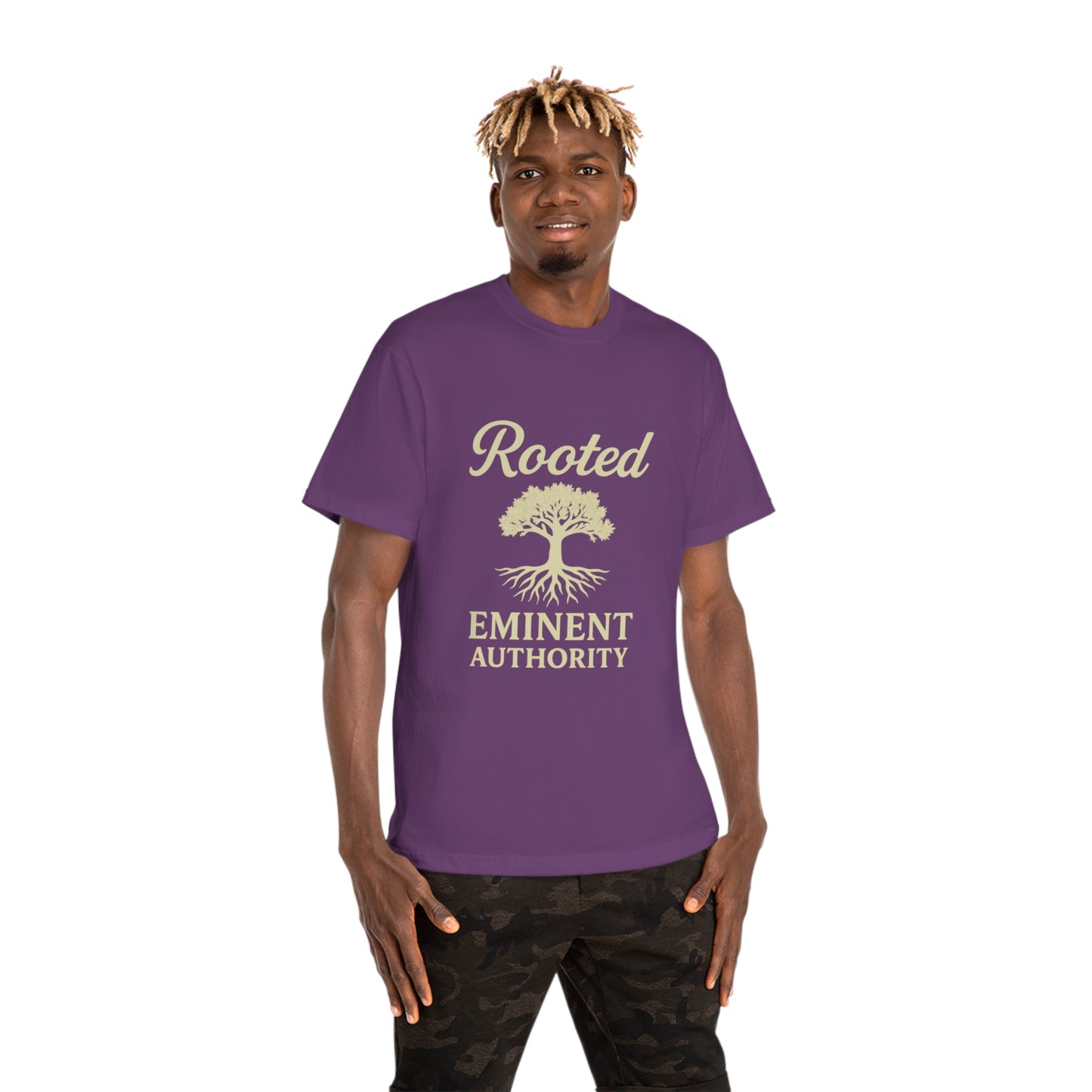 Rooted – Classic Tee | Colossians 2:7 | Eminent Authority