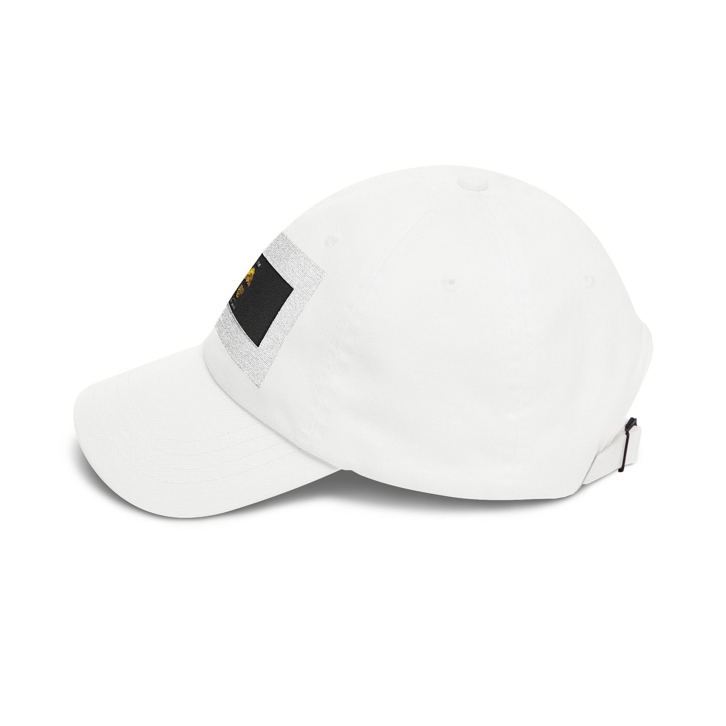 Vintage Smiley Patch Dad Cap – Retro Grunge Emoji Baseball Hat