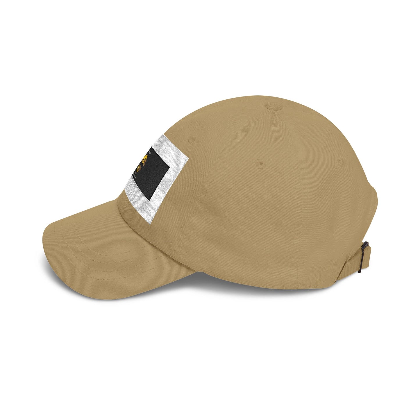 Vintage Smiley Patch Dad Cap – Retro Grunge Emoji Baseball Hat