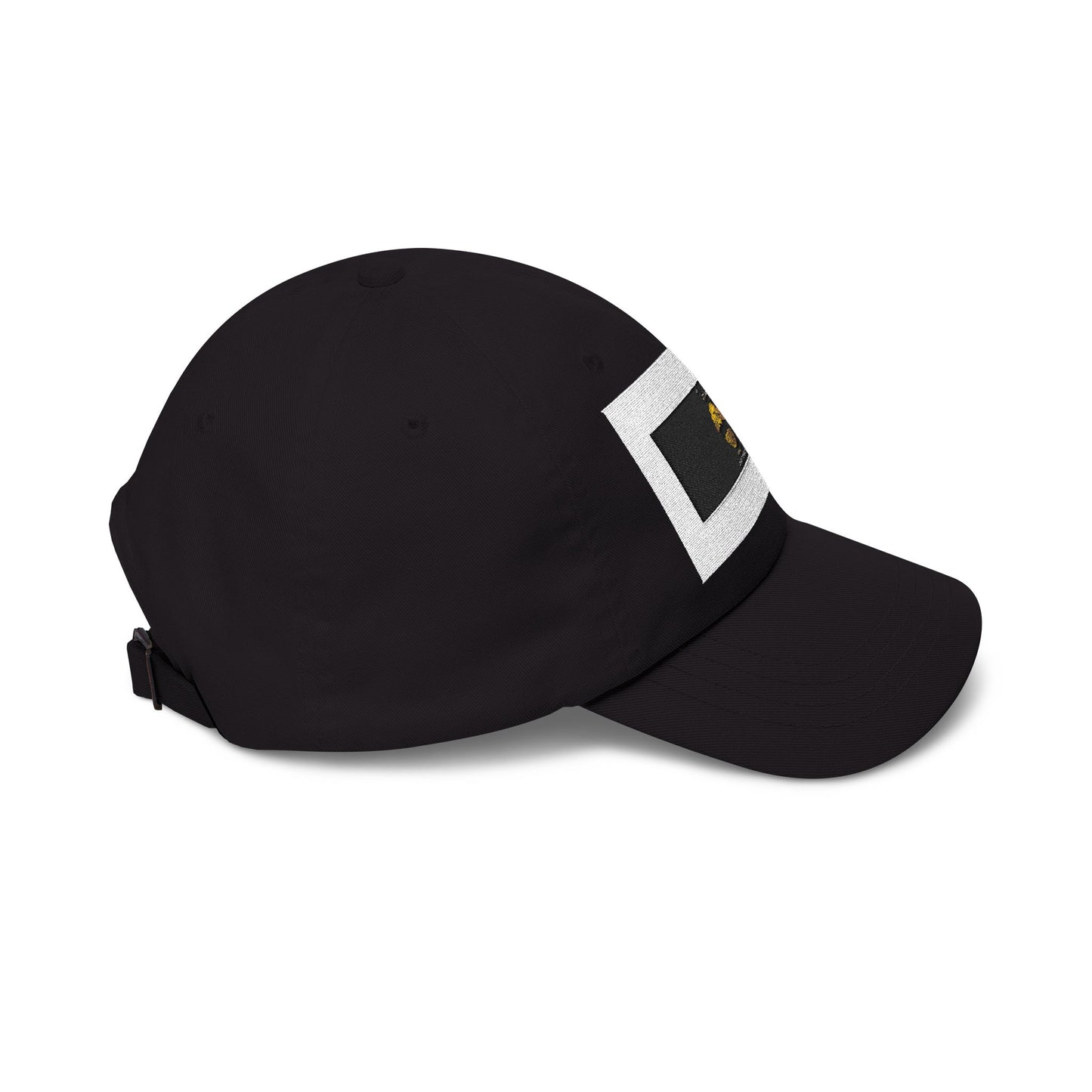 Vintage Smiley Patch Dad Cap – Retro Grunge Emoji Baseball Hat