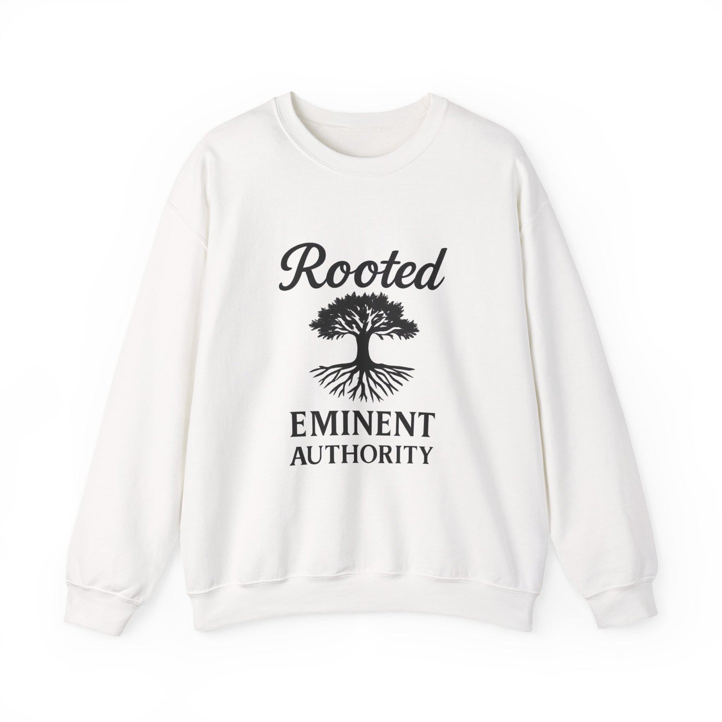 Rooted – Heavyweight Crewneck | Colossians 2:7 | Eminent Authority