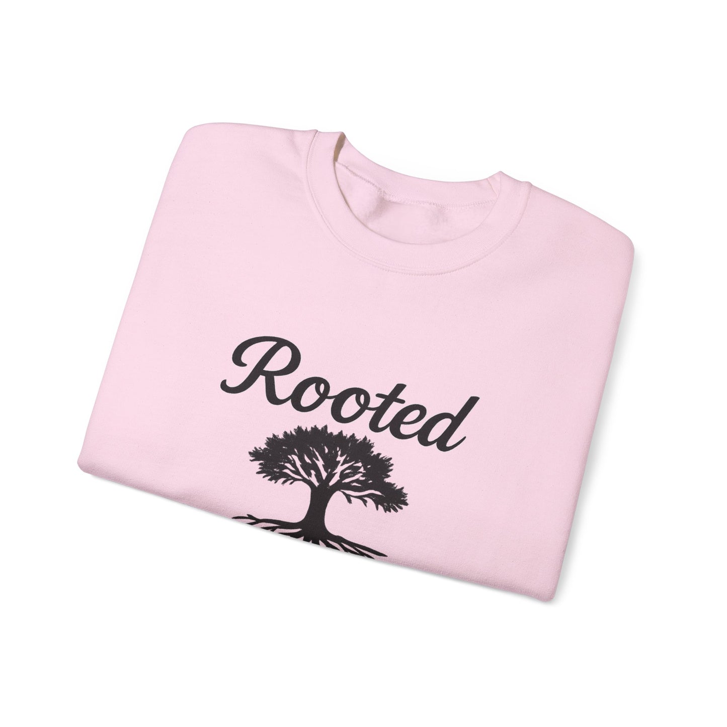 Rooted – Heavyweight Crewneck | Colossians 2:7 | Eminent Authority