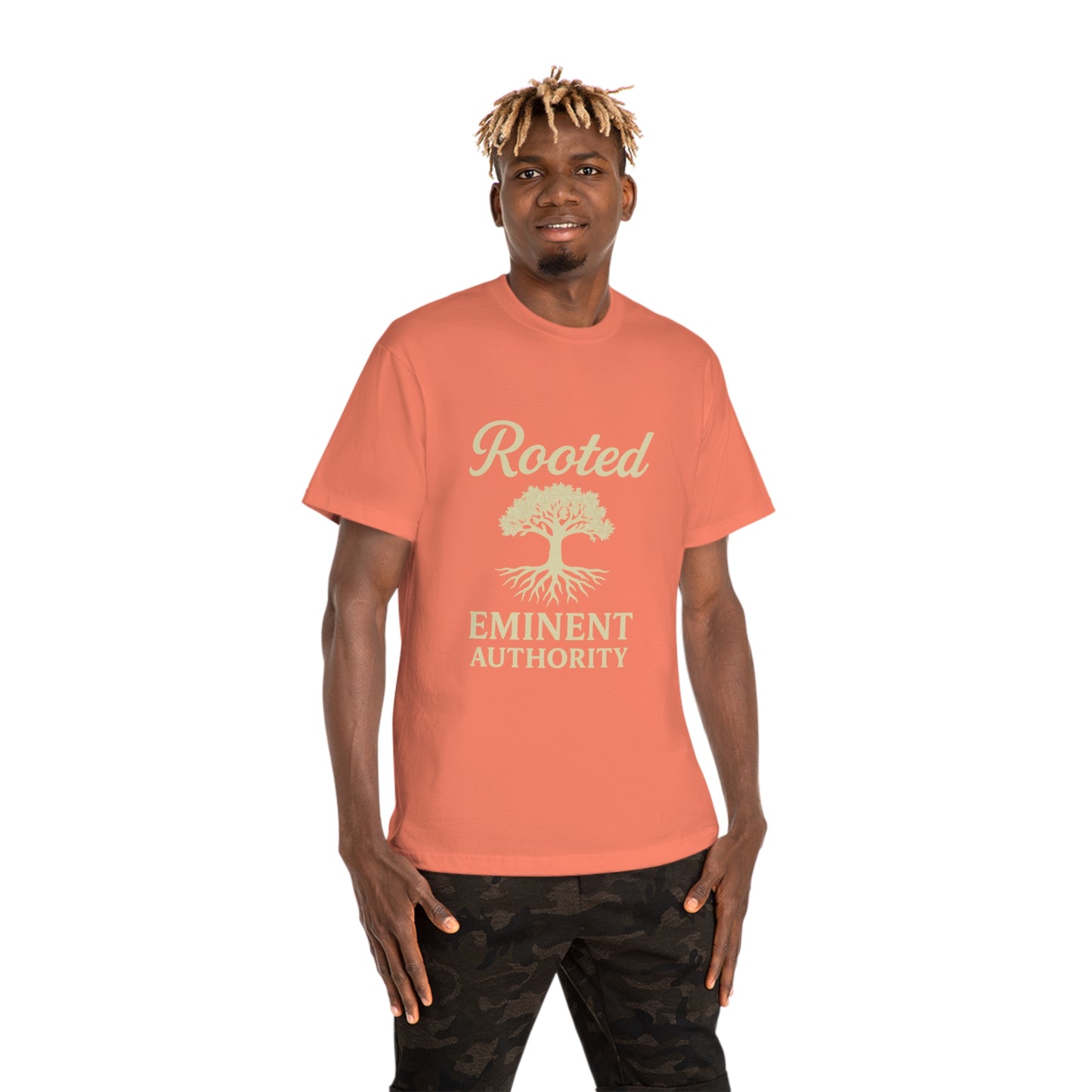 Rooted – Classic Tee | Colossians 2:7 | Eminent Authority
