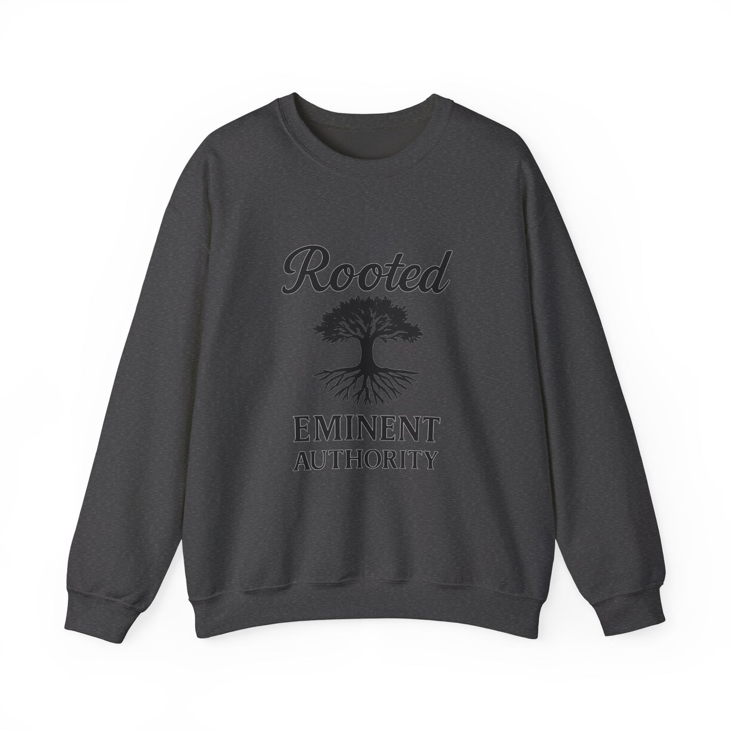Rooted – Heavyweight Crewneck | Colossians 2:7 | Eminent Authority