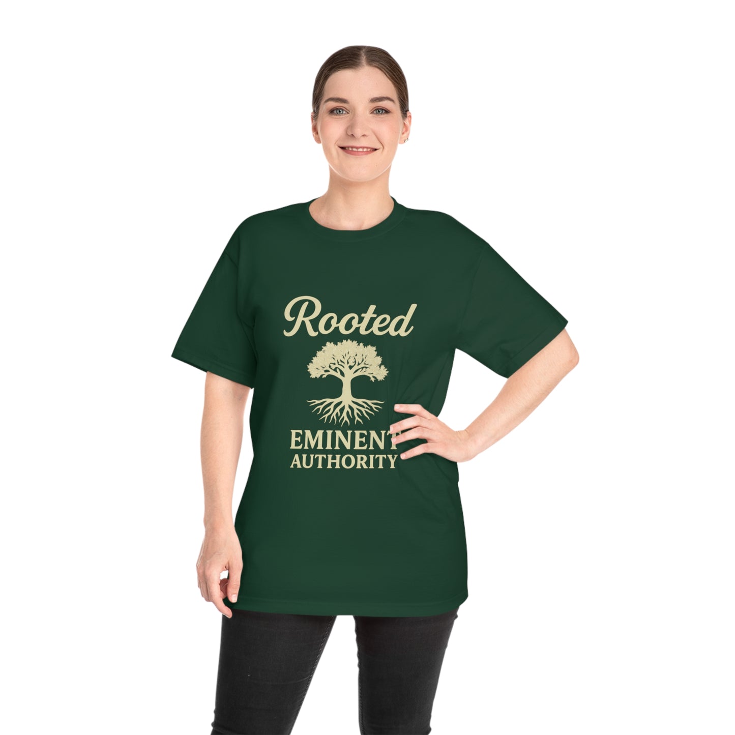 Rooted – Classic Tee | Colossians 2:7 | Eminent Authority