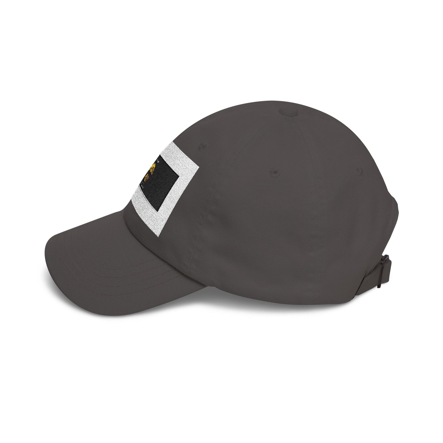 Vintage Smiley Patch Dad Cap – Retro Grunge Emoji Baseball Hat