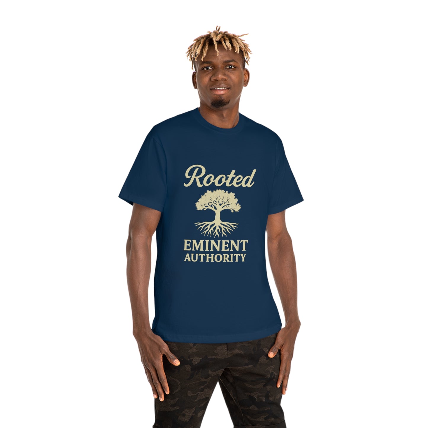 Rooted – Classic Tee | Colossians 2:7 | Eminent Authority