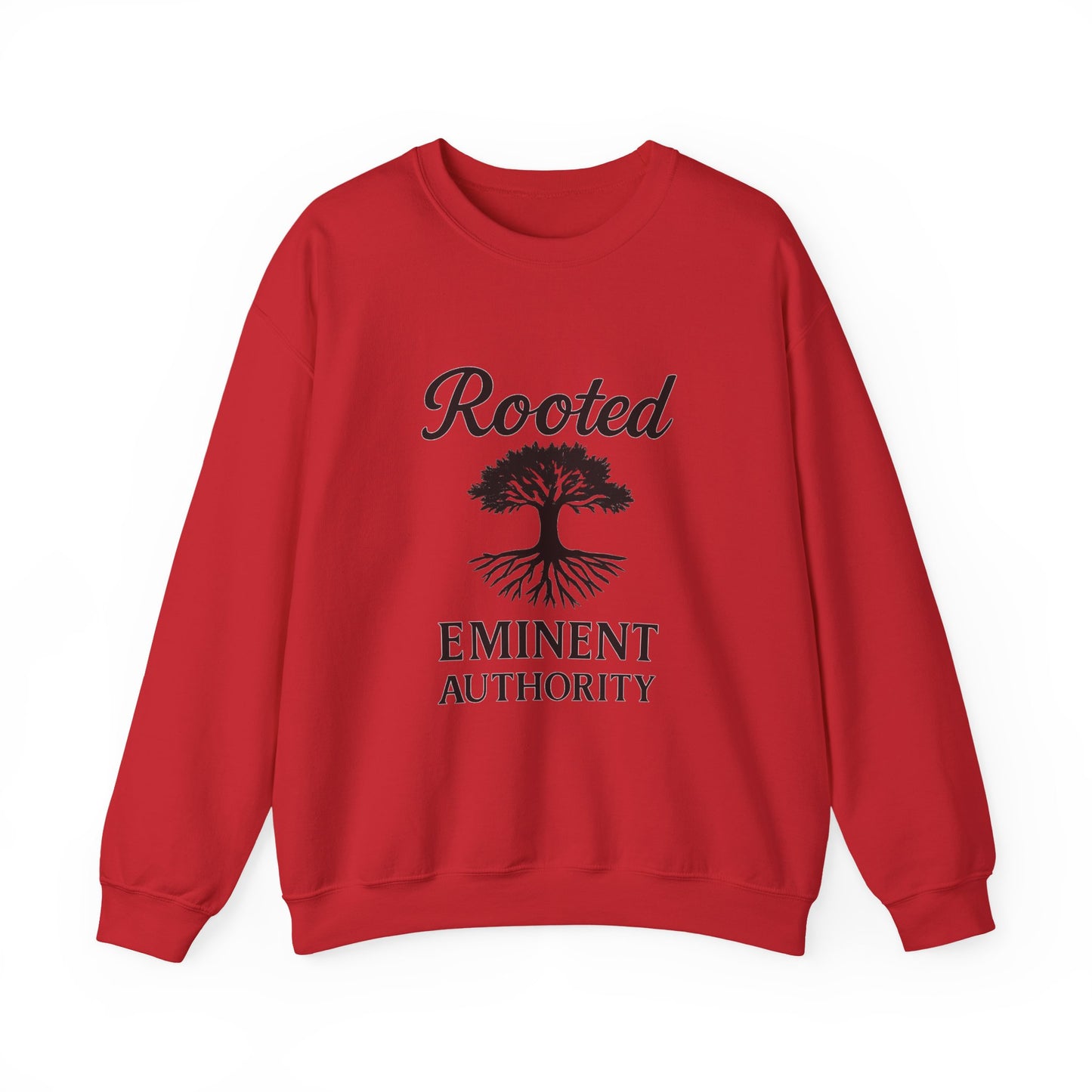 Rooted – Heavyweight Crewneck | Colossians 2:7 | Eminent Authority