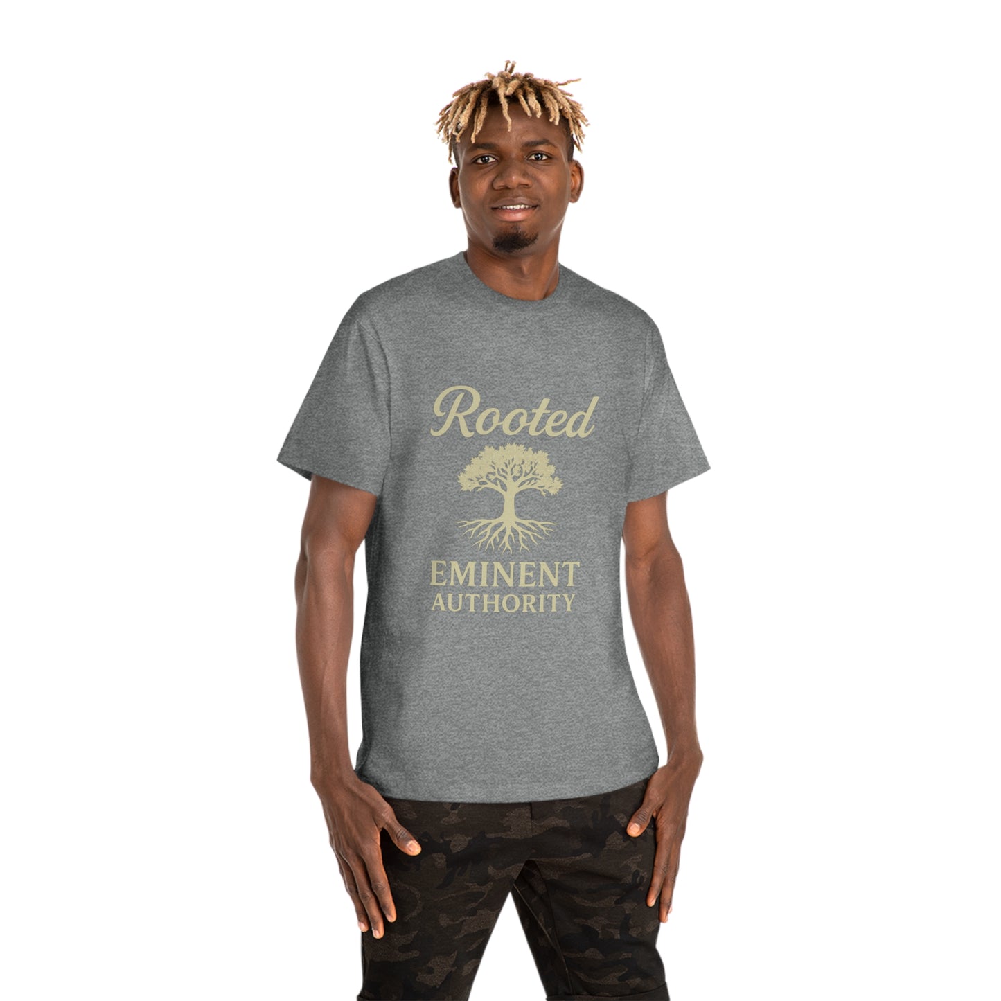 Rooted – Classic Tee | Colossians 2:7 | Eminent Authority