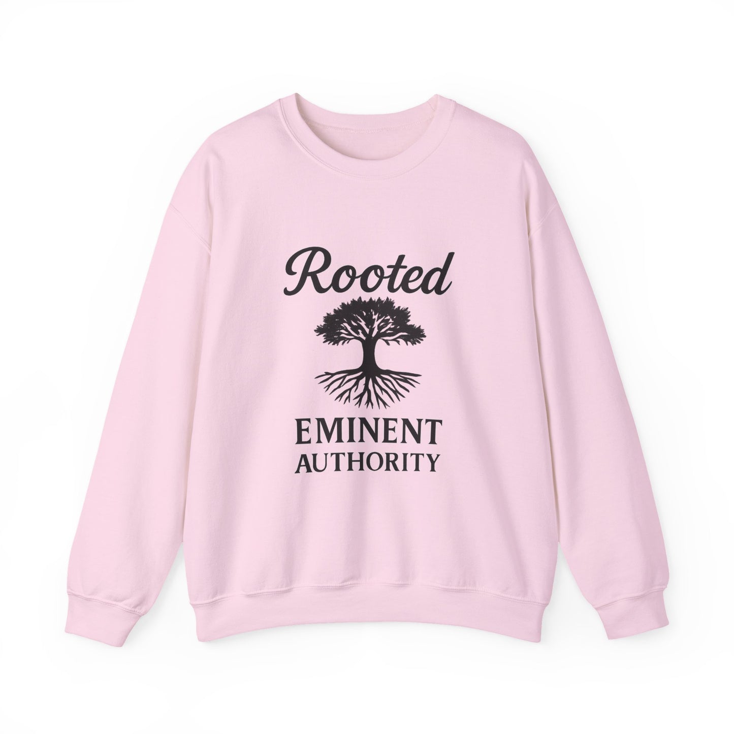 Rooted – Heavyweight Crewneck | Colossians 2:7 | Eminent Authority