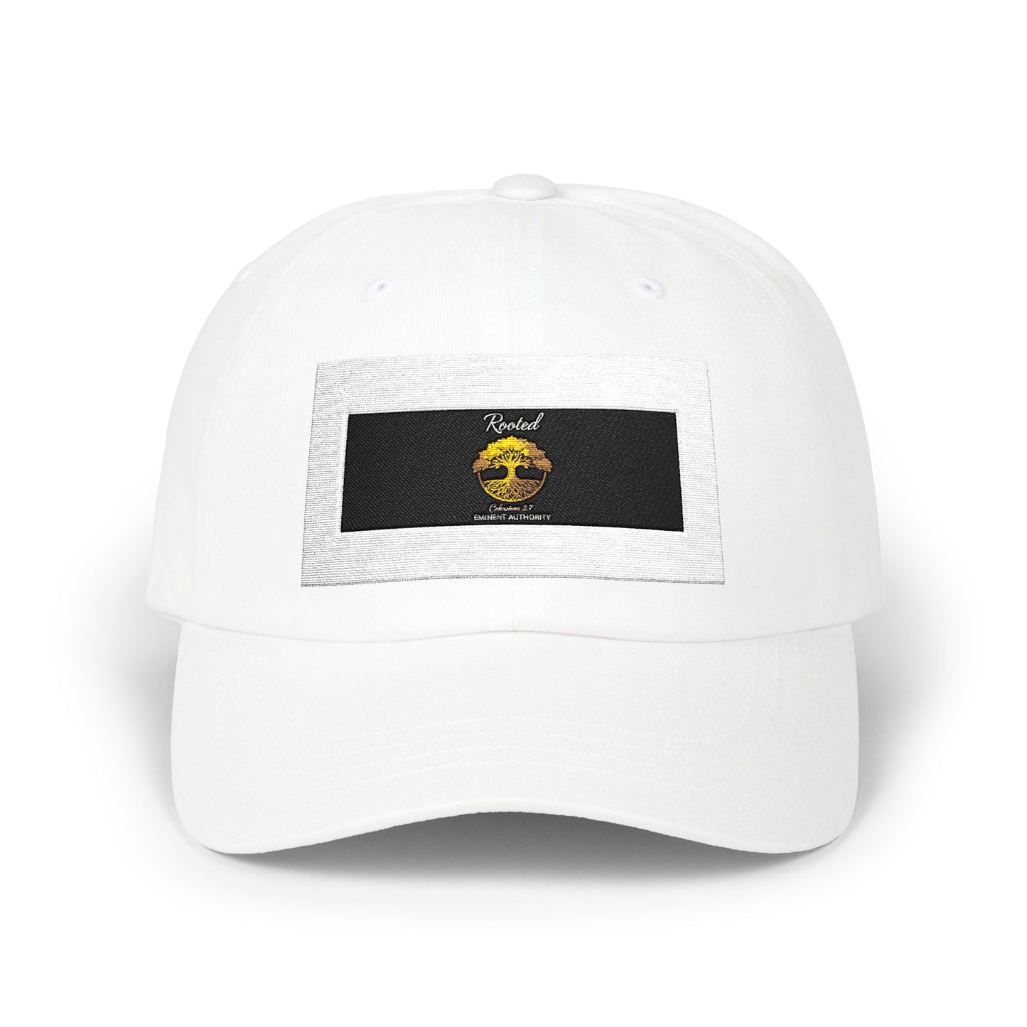 Vintage Smiley Patch Dad Cap – Retro Grunge Emoji Baseball Hat
