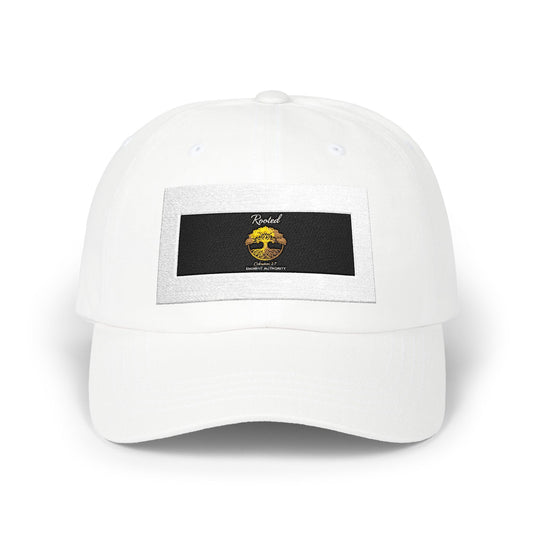 Vintage Smiley Patch Dad Cap – Retro Grunge Emoji Baseball Hat