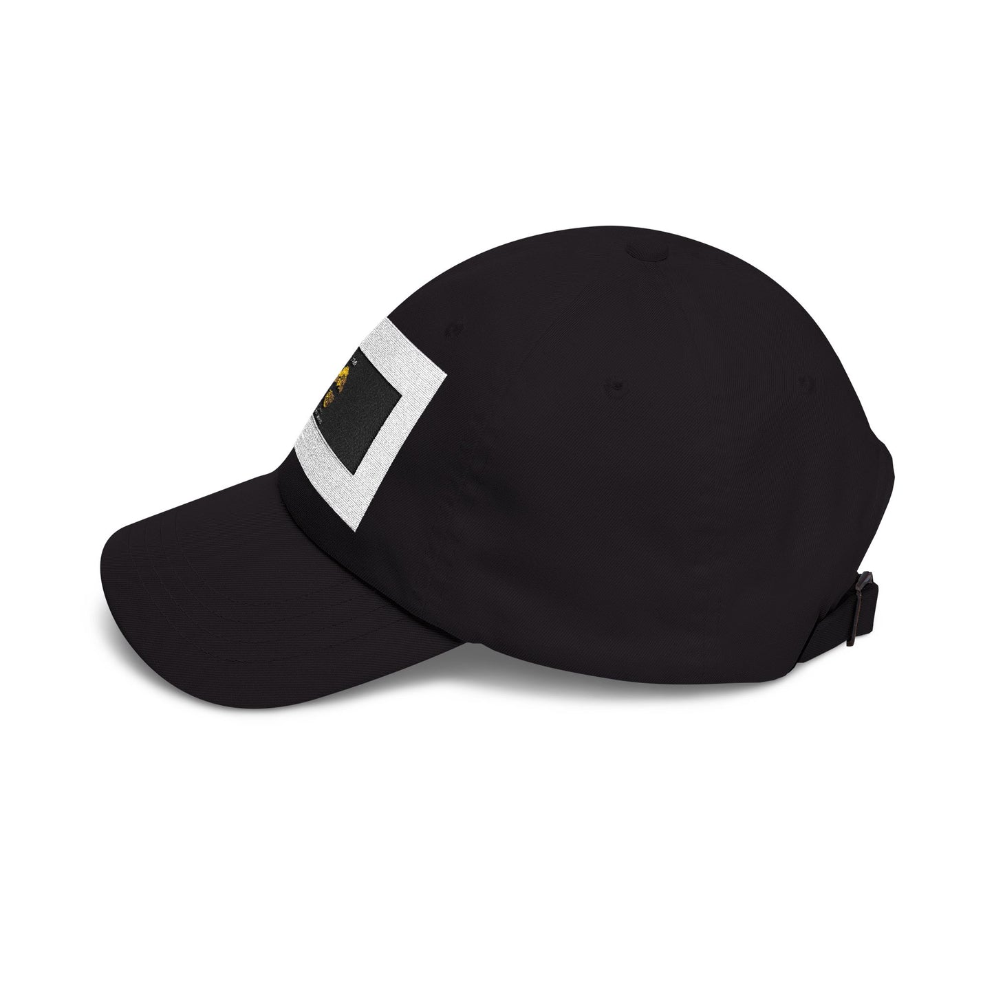 Vintage Smiley Patch Dad Cap – Retro Grunge Emoji Baseball Hat